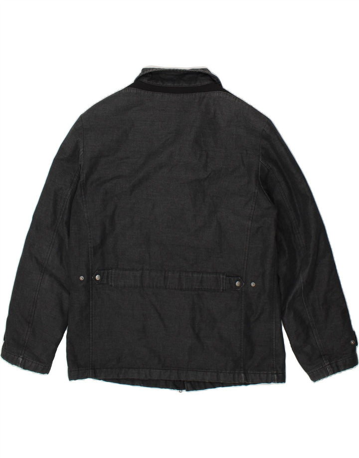 Sobretudo respiratório masculino GEOX UK 44 2XL poliéster cinza