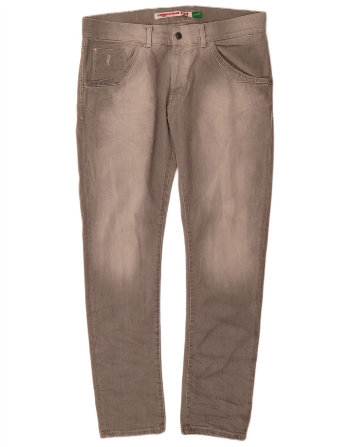 Carrera Masculino 717 Slim Jeans W38 L33 Cinza Algodão