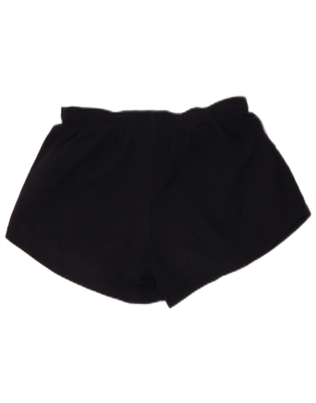 Shorts esportivos femininos Champion UK 8 pequeno poliéster azul marinho