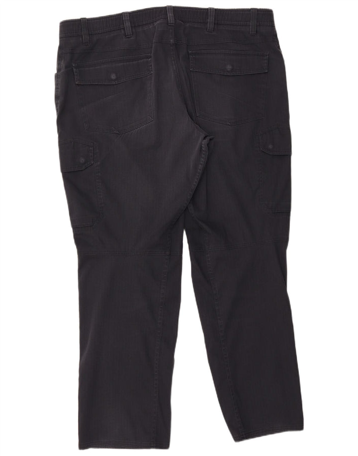 Calça cargo reta masculina Under Armour W42 L32 azul marinho