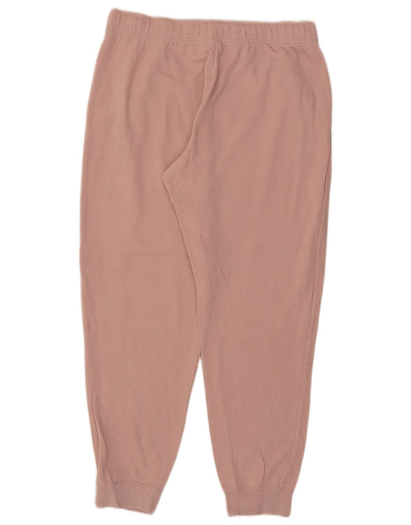 Calça de treino feminina Nike Joggers UK 14 grande algodão rosa