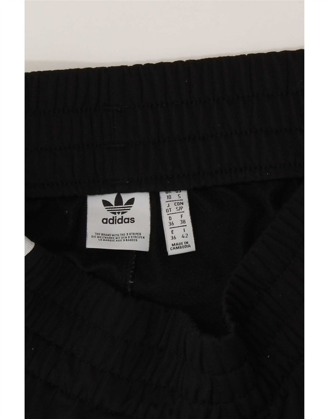 Shorts esportivos femininos Adidas UK 10 pequeno poliéster preto