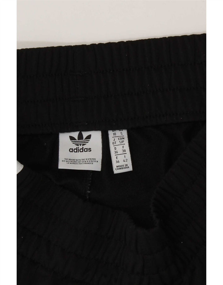 Shorts esportivos femininos Adidas UK 10 pequeno poliéster preto