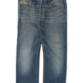 Jeans retos masculinos Diesel W33 L28 algodão azul