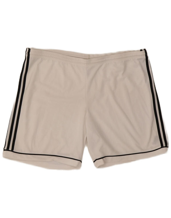 Adidas Masculino Climalite Sport Shorts XL Branco Poliéster