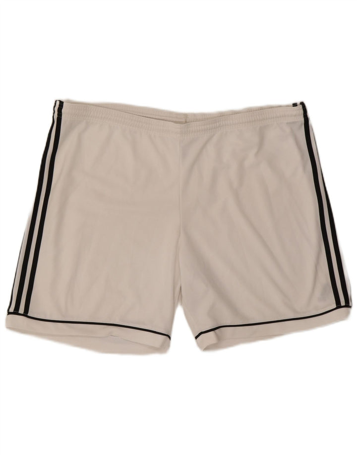 Adidas Masculino Climalite Sport Shorts XL Branco Poliéster