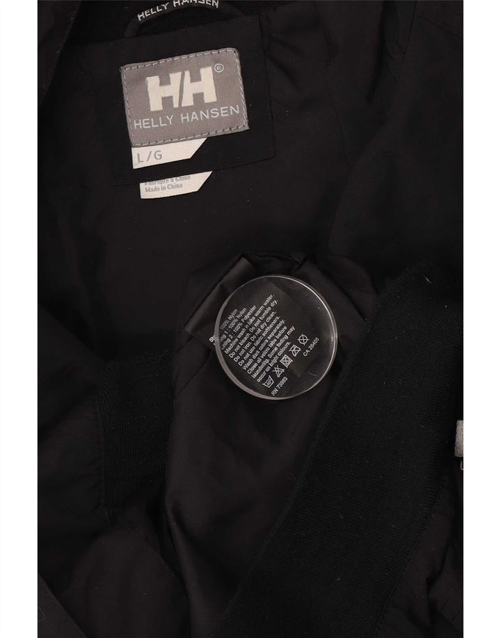 Jaqueta bomber masculina Helly Hansen Reino Unido 40 grande nylon preto