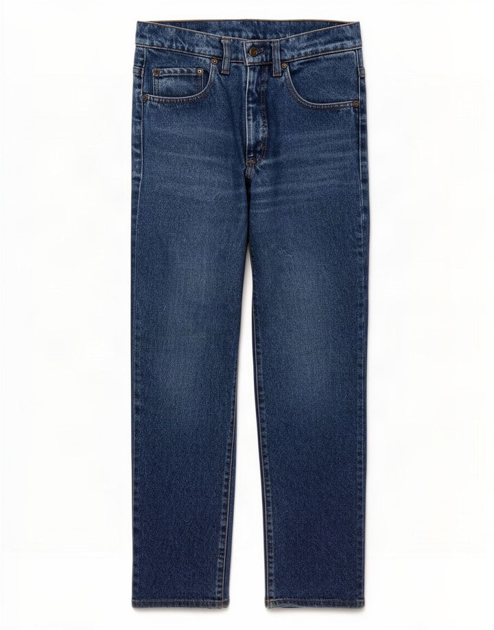 Jeans retos femininos Levi's W26 L27 algodão azul