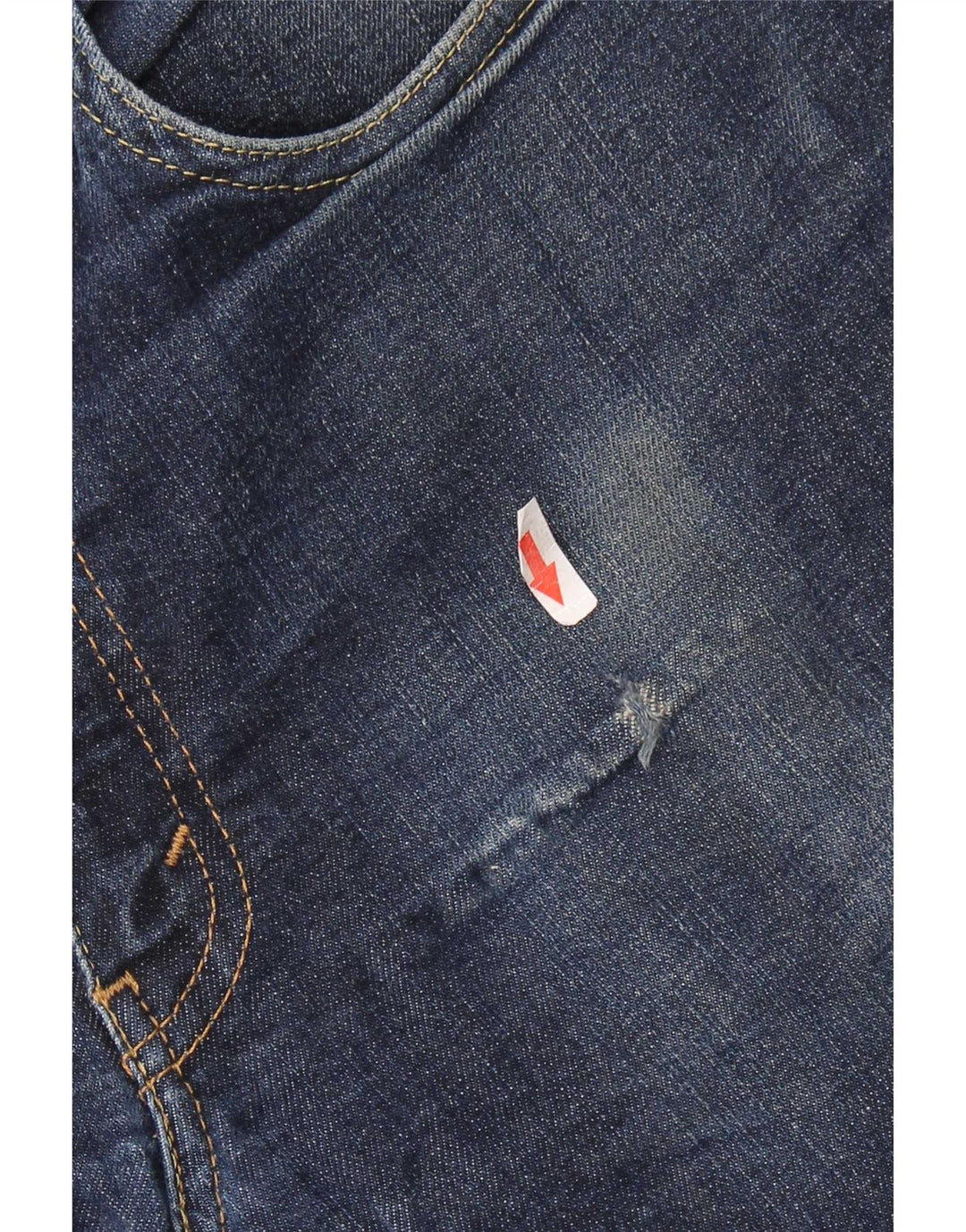 Levi's Masculino 514 Straight Jeans W32 L30 Azul Marinho Algodão
