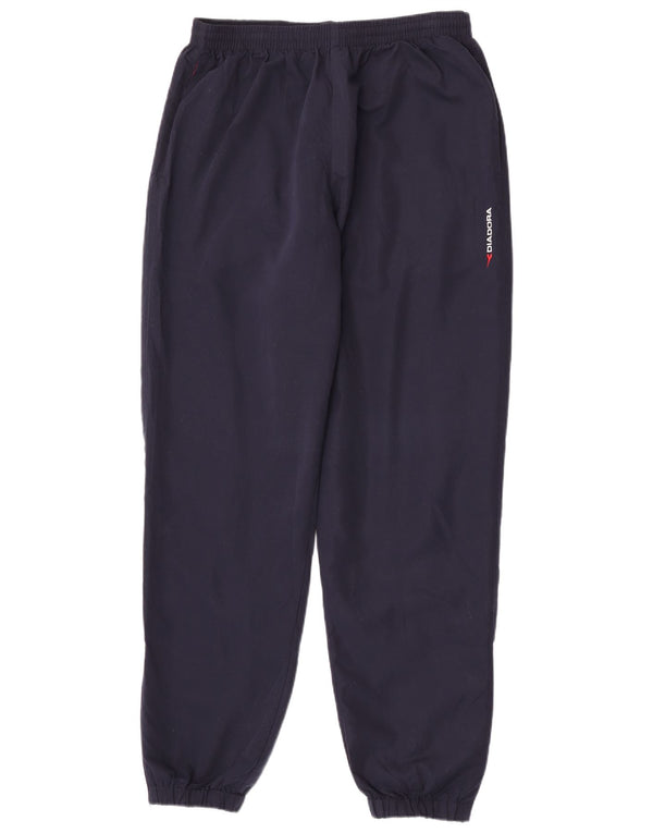 Calça de treino masculina Diadora Joggers XL azul marinho poliéster