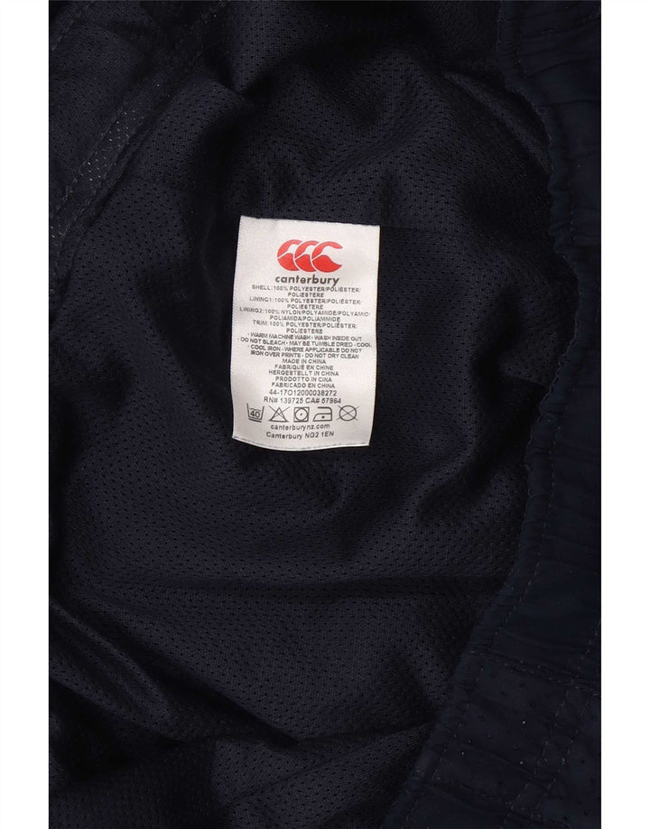 Calça de treino masculina Canterbury XL azul marinho poliéster