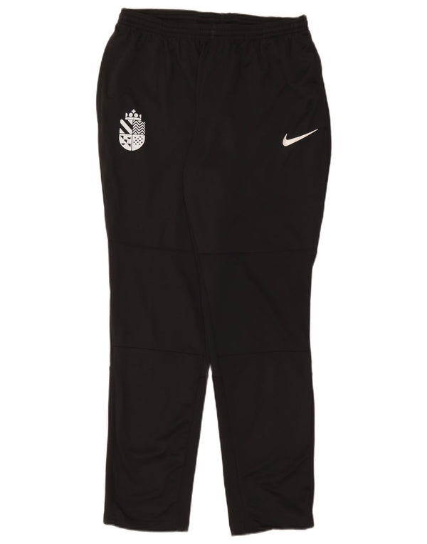 Calça de treino masculina Nike Dri Fit grande poliéster preto