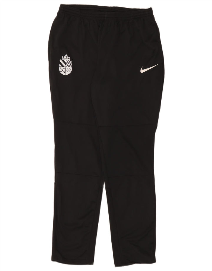 Calça de treino masculina Nike Dri Fit grande poliéster preto