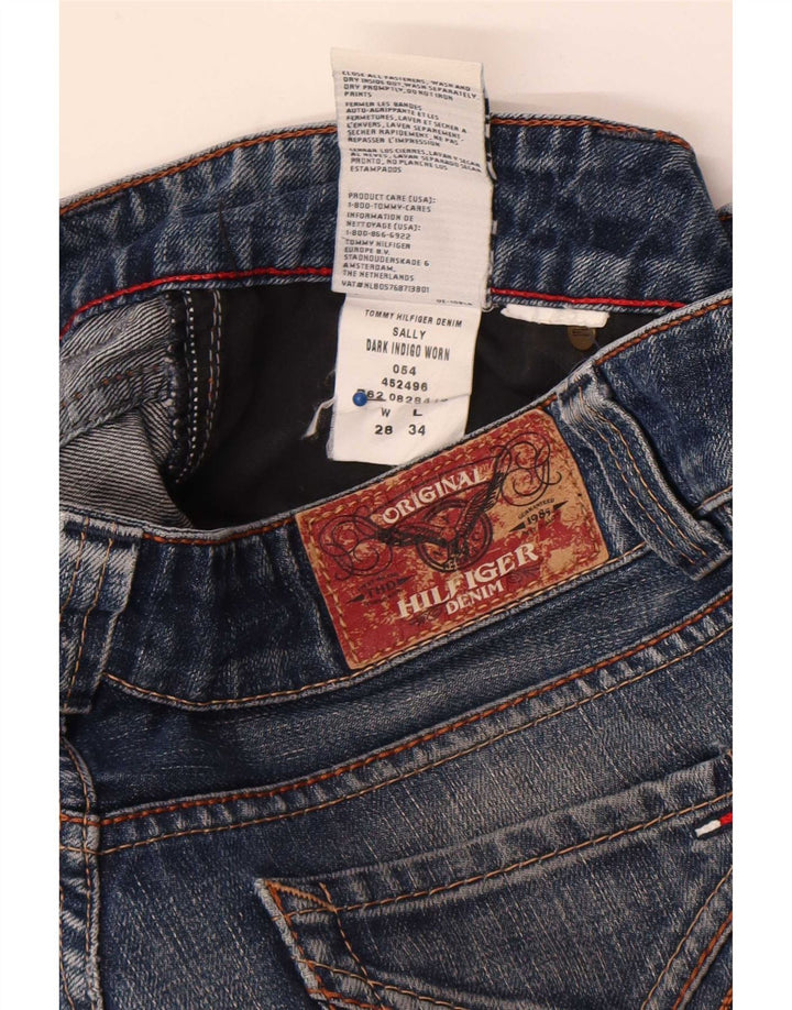 Jeans feminino Tommy Hilfiger Bootcut W28 L34 azul algodão