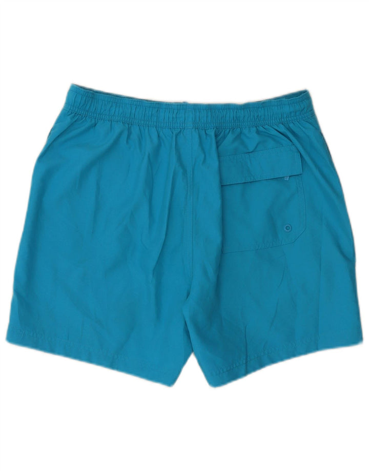 Calções de banho masculinos Calvin Klein Graphic azul médio colorblock