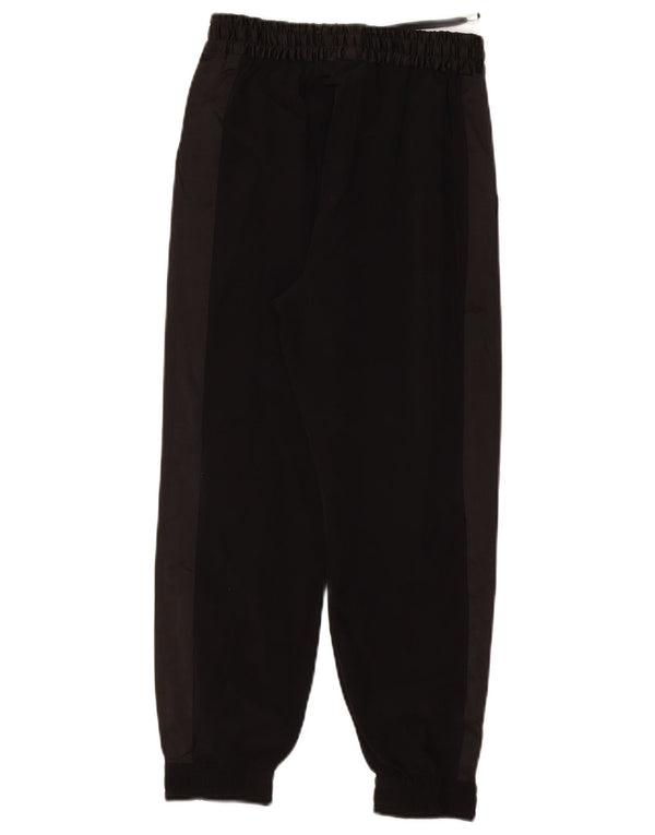 Topshop Calça feminina folgada para corrida Reino Unido 4 XS W24 L24 poliéster preto