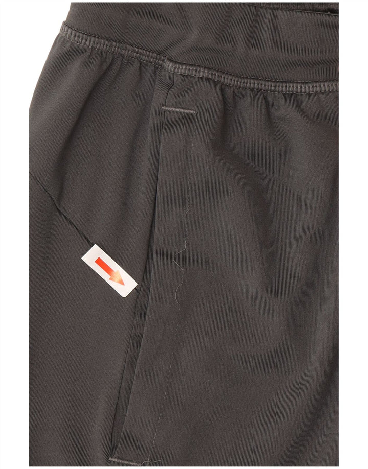 Shorts esportivos gráficos masculinos Adidas pequeno poliéster cinza