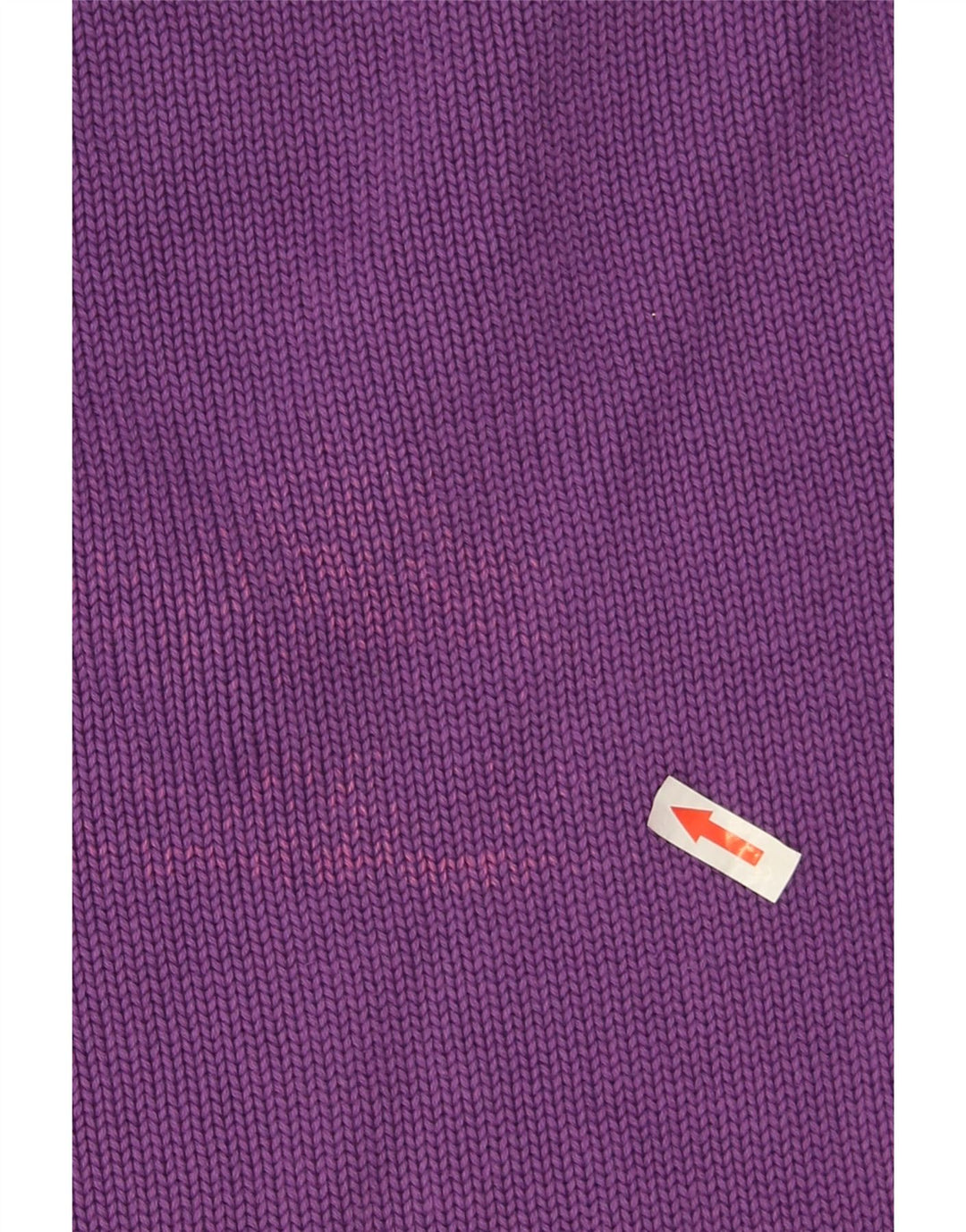 Suéter masculino Zara com decote em V grande roxo