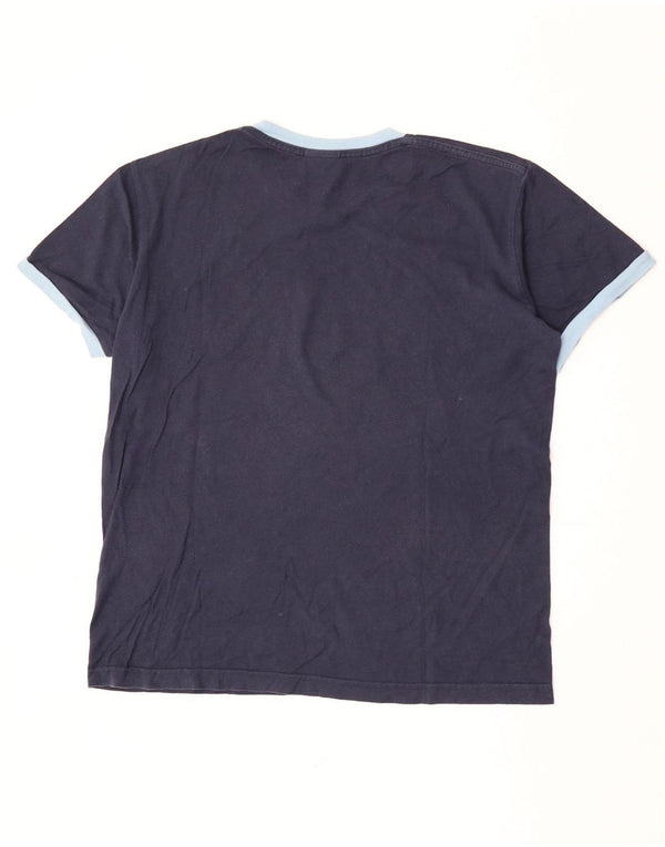 Camiseta masculina Nike Top UK 42/44 grande algodão azul marinho
