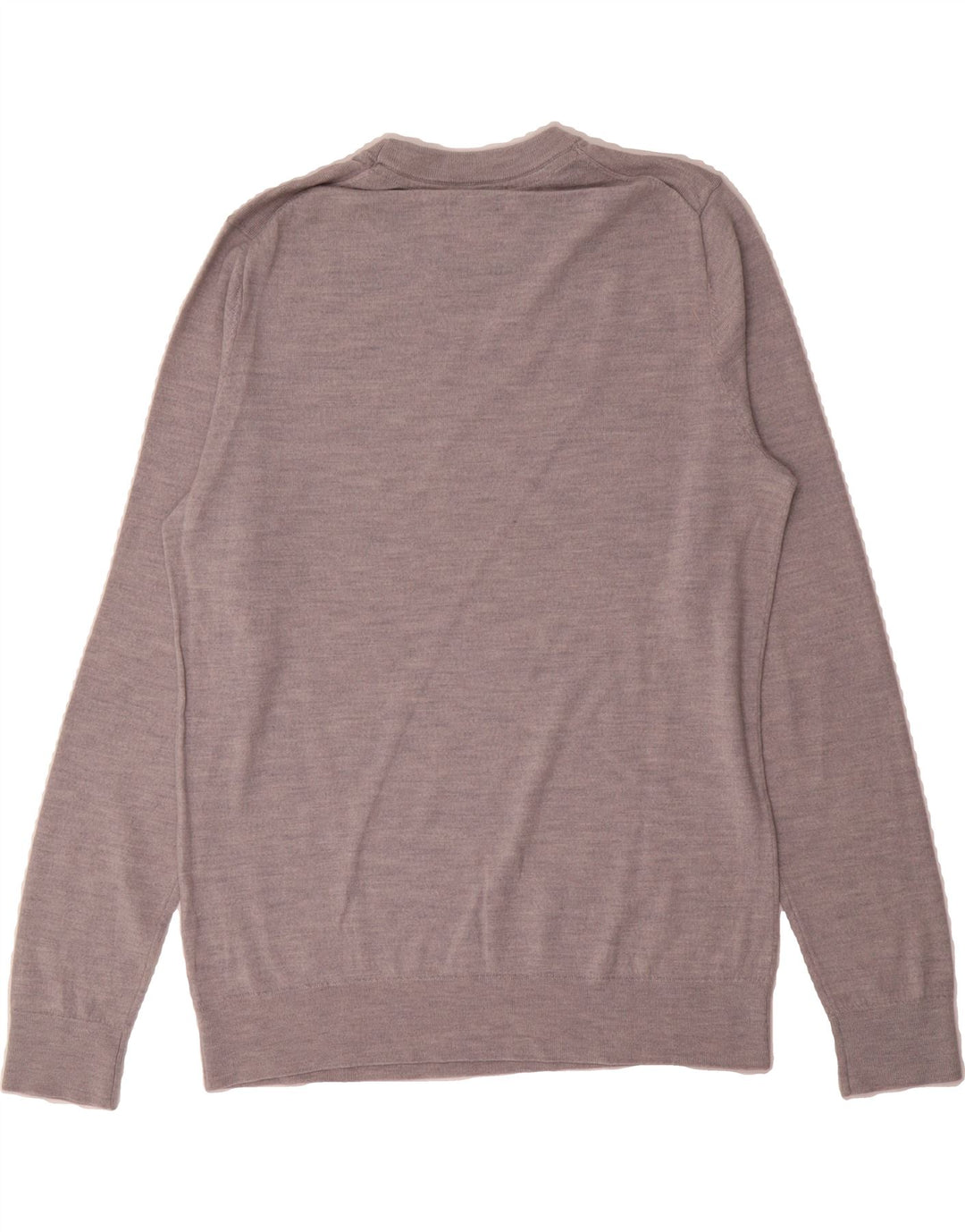VINTAGE Mens Crew Neck Jumper Sweater XL Grey Wool Vintage Vintage and Second-Hand Vintage from Messina Hembry 