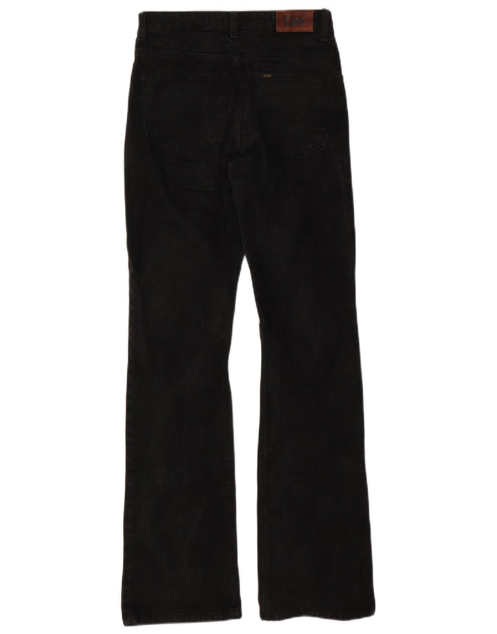 LEE Feminino Cameron Bootcut Jeans W28 L33 Algodão Preto
