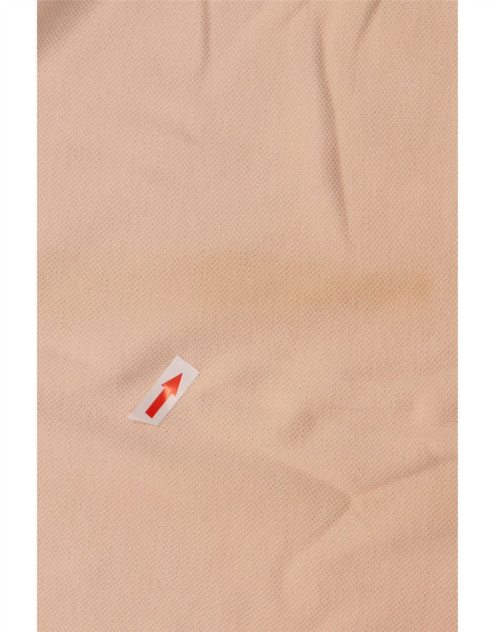 Camisa polo masculina Lacoste grande algodão laranja