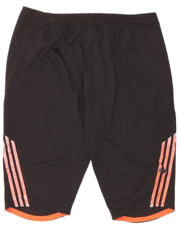 Adidas Mens Predator Sport Shorts XL Preto Colorblock Poliéster