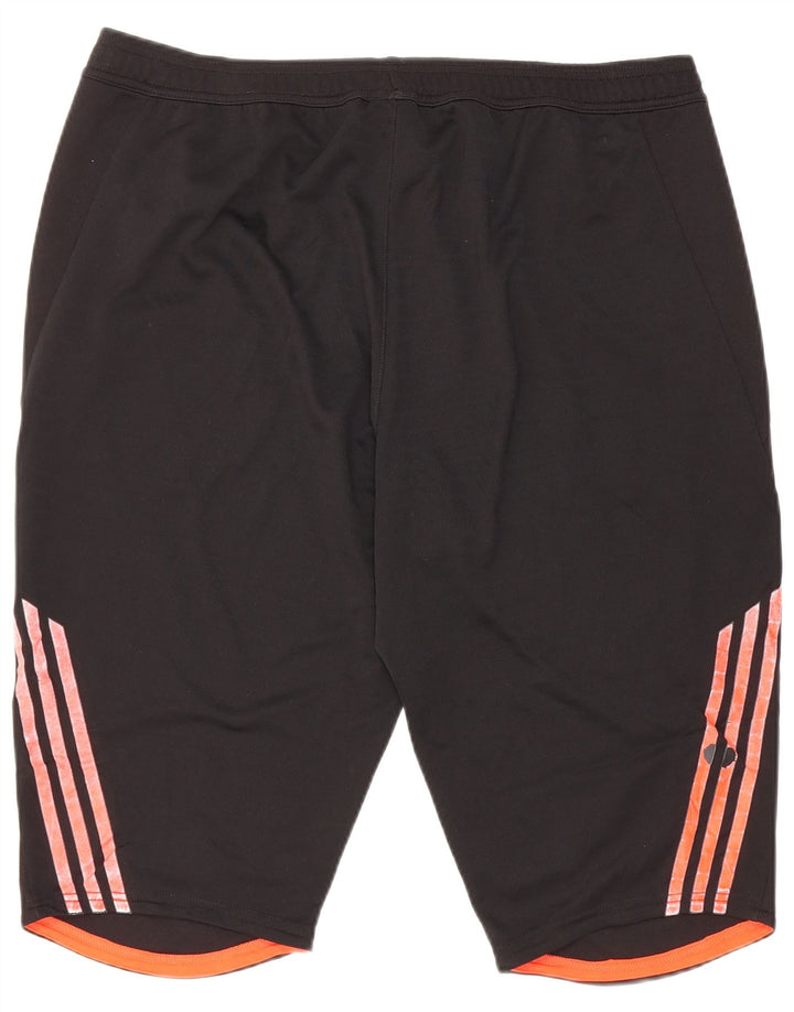 Adidas Mens Predator Sport Shorts XL Preto Colorblock Poliéster