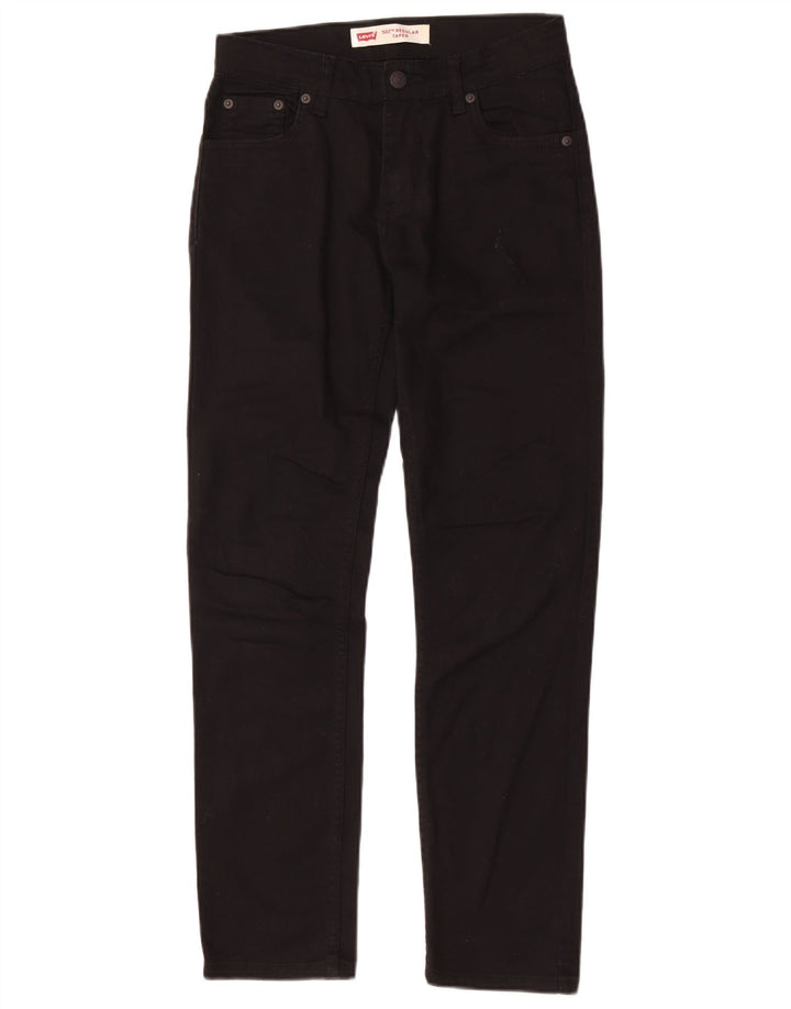 Jeans Levi's Boys 502 Regular Tapered 11-12 Anos W28 L29 Preto