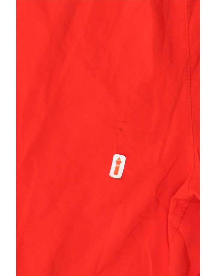 Shorts esportivos masculinos PUMA grande poliéster colorblock vermelho