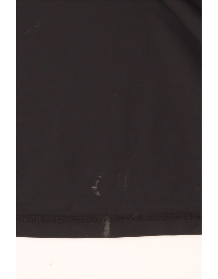 Camiseta masculina MOUNTAIN WAREHOUSE Top médio preto poliamida