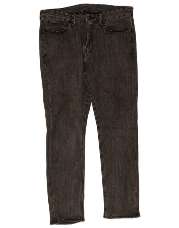 Levi's Mens Slim Jeans W32 L30 Cinza Algodão