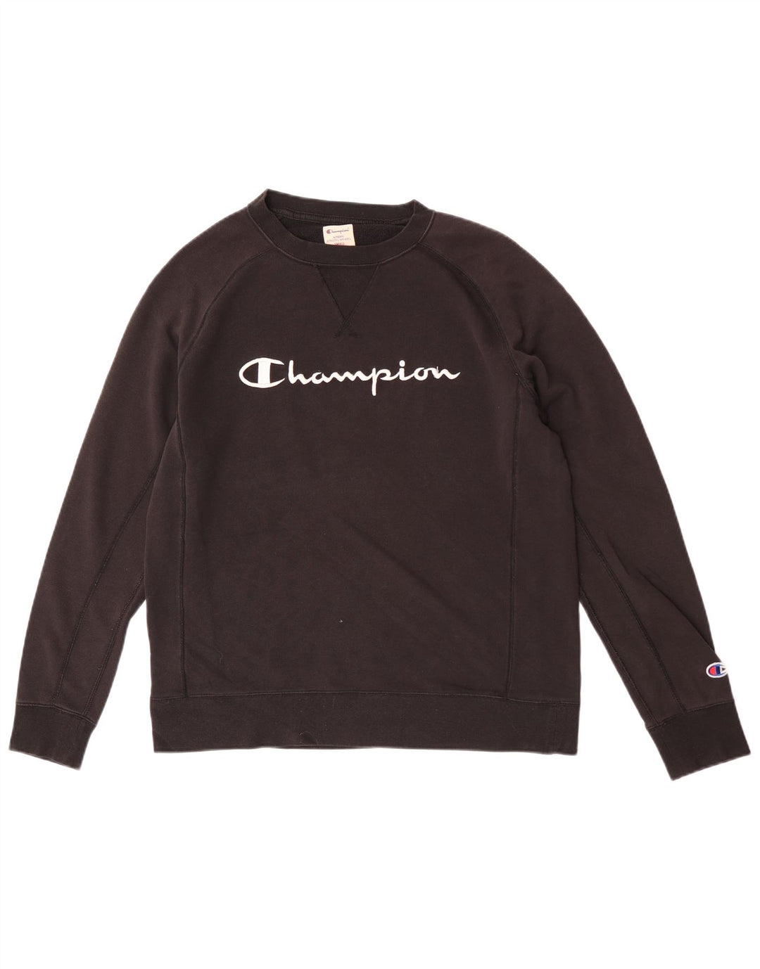 Champion moletom gráfico masculino jumper pequeno preto