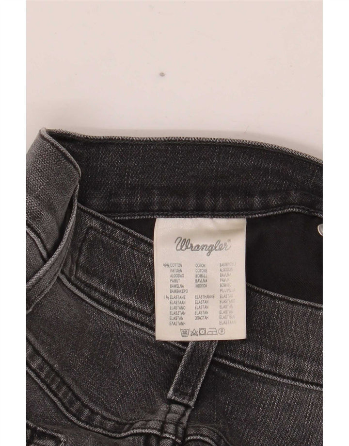 Wrangler Masculino Colton Slim Jeans W32 L34 Cinza Algodão