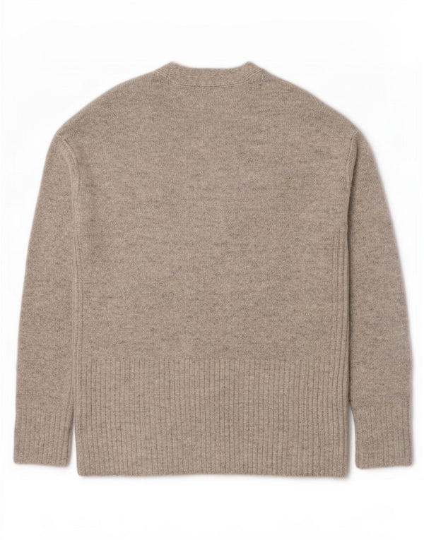 Suéter cardigã feminino oversized longline Marks & Spencer Reino Unido 10 pequeno cinza