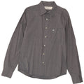 Camisa masculina Slim Fit Murphy & Nye grande cinza