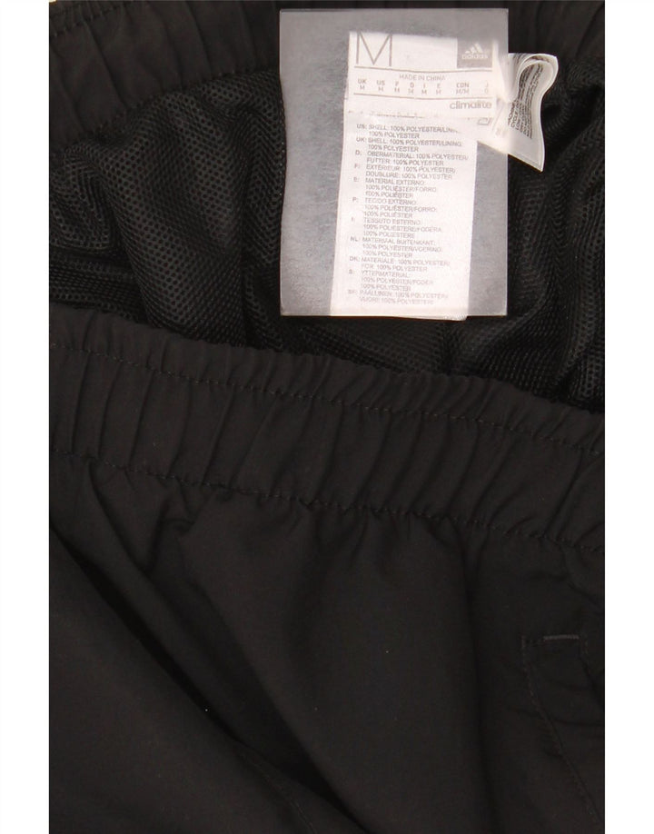 Adidas Mens Climalite Graphic Bermuda Sport Shorts Médio Preto Poliéster