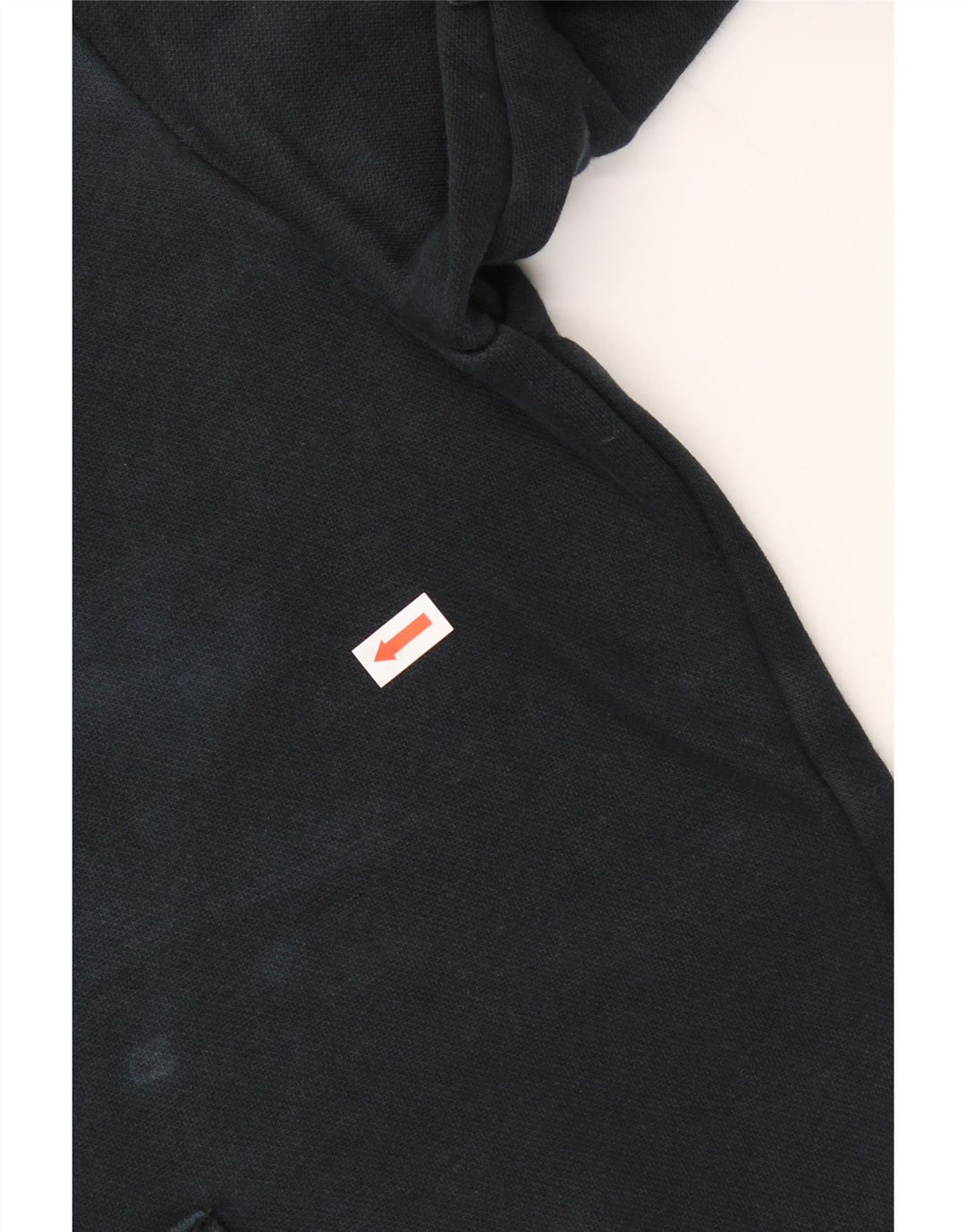 PUMA Mens Graphic Zip Hoodie Sweater Small Navy Blue Cotton Vintage Puma and Second-Hand Puma from Messina Hembry 