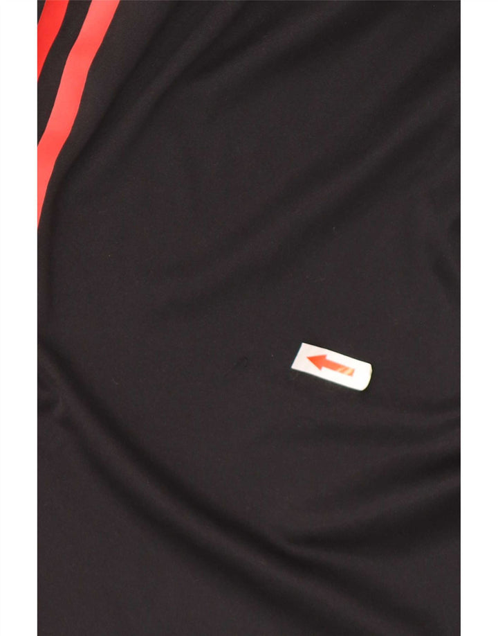 Adidas Mens AC Milan Sport Shorts Pequeno Poliéster Preto