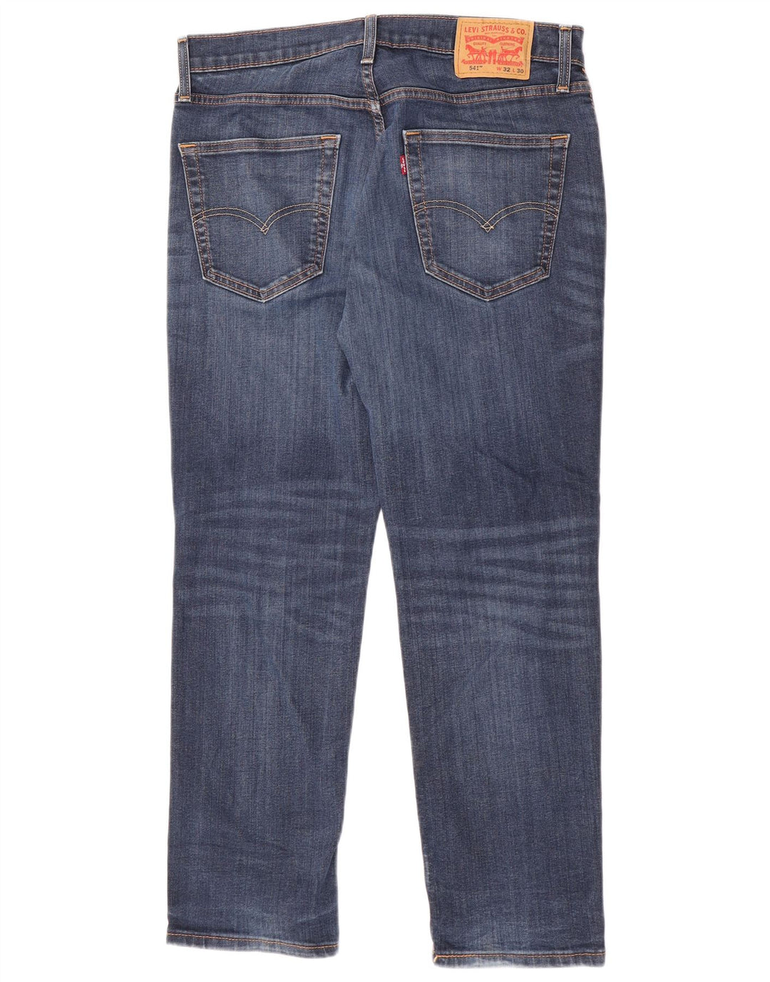 Levi's Masculino 541 Tapered Jeans W32 L30 Azul Algodão