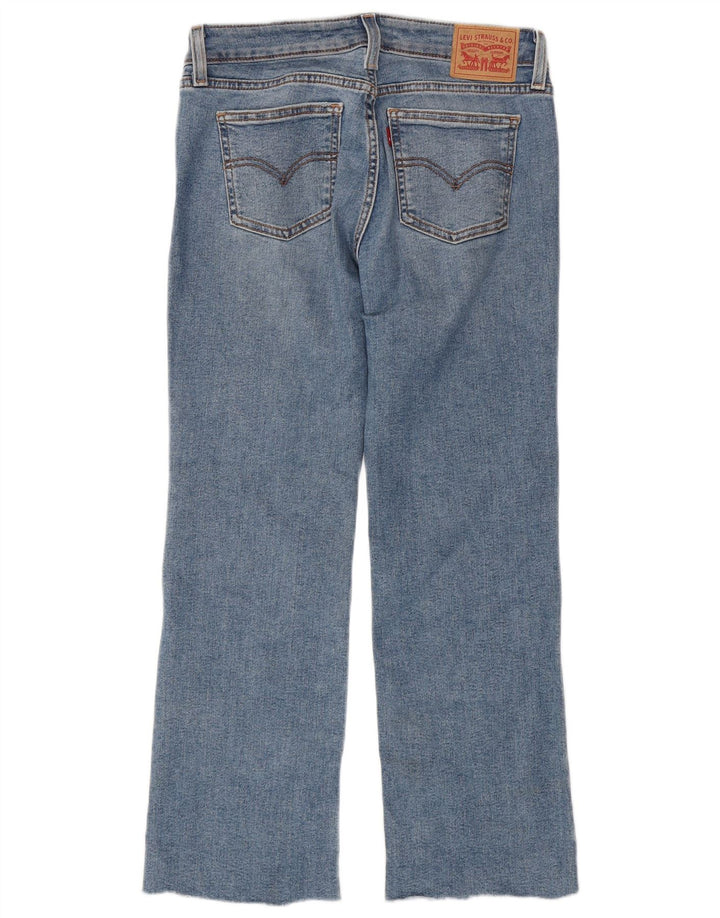 Jeans feminino Levi's Super Low Bootcut W28 L30 Azul Algodão