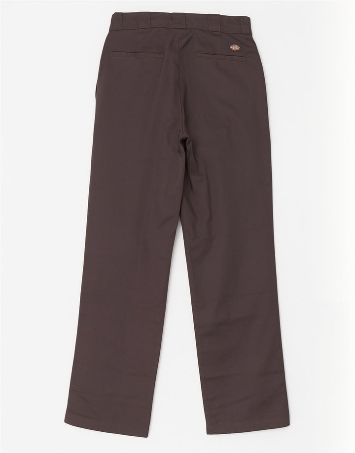Calças Dickies Mens Straight Original Fit Chino W30 L32 Cinza Poliéster