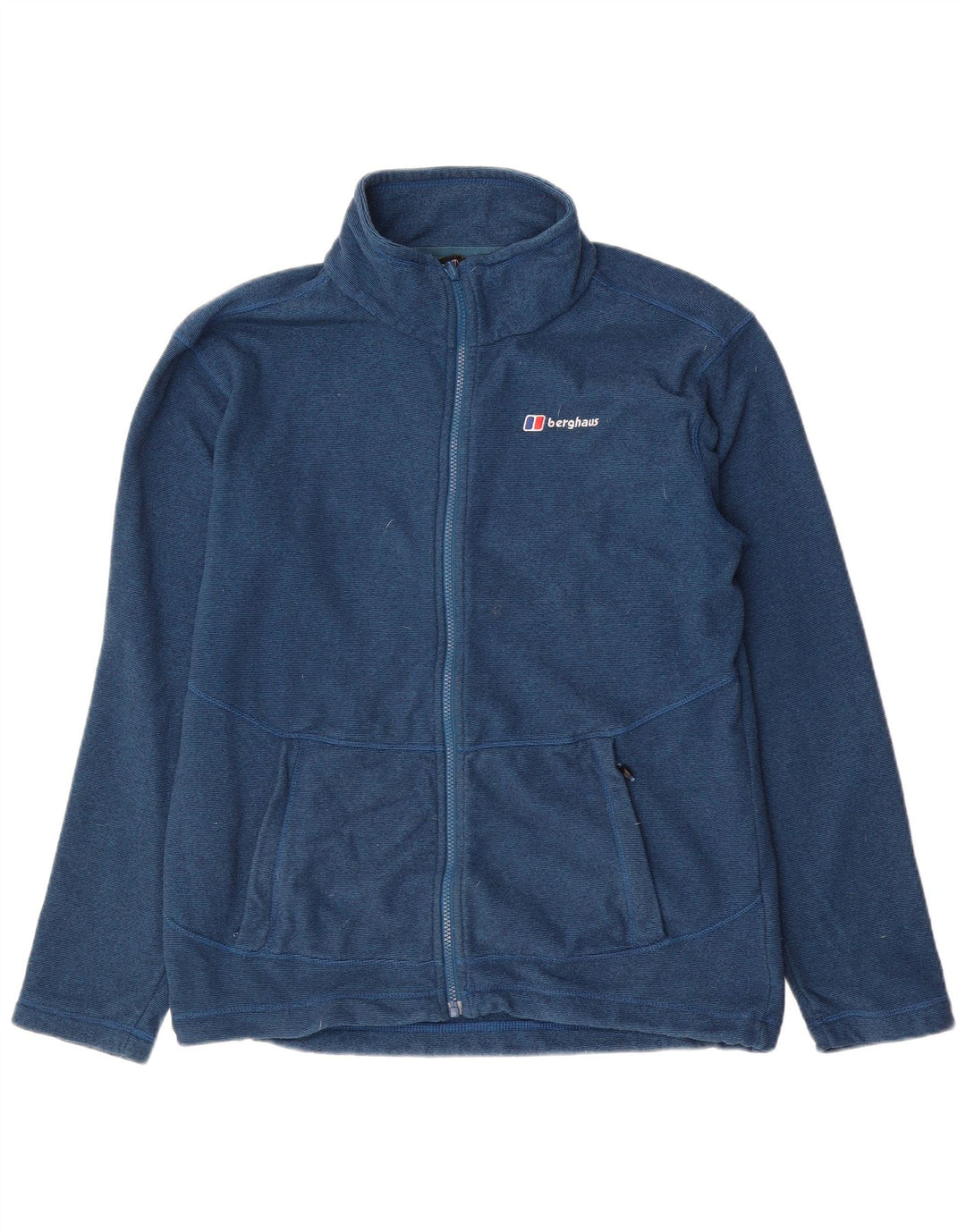 Jaqueta masculina de agasalho Berghaus de poliéster azul médio