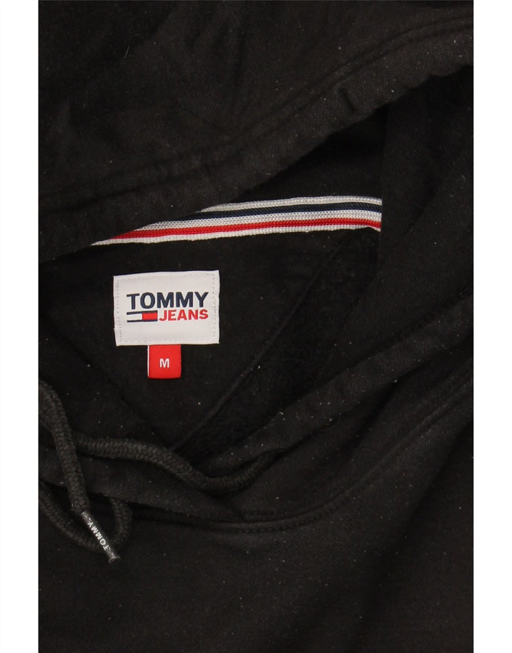 Jumper com capuz feminino TOMMY HILFIGER UK 14 médio preto