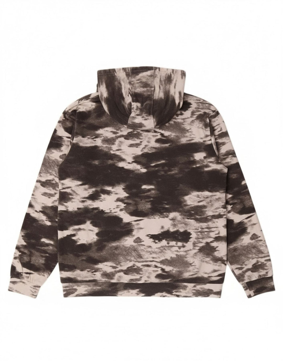 FILA Suéter gráfico feminino com capuz 13-14 anos cinza tie-dye algodão