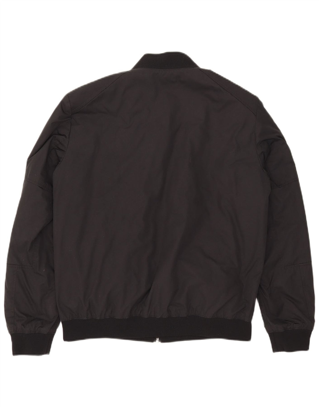 Jaqueta reversível masculina Hugo Boss UK 36 pequena poliamida preta