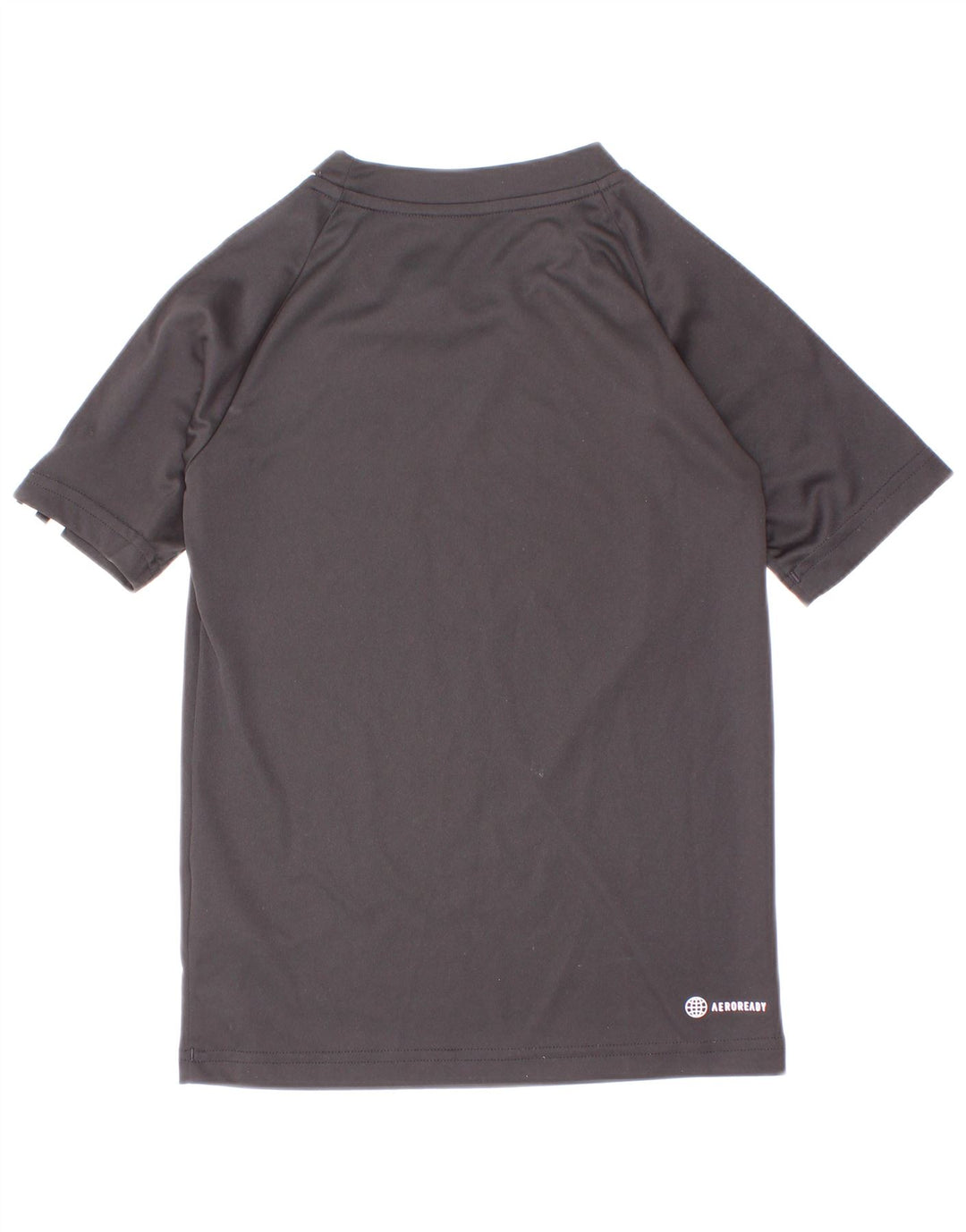 Camiseta Adidas Boys Aeroready Top 7-8 Anos Preto Poliéster