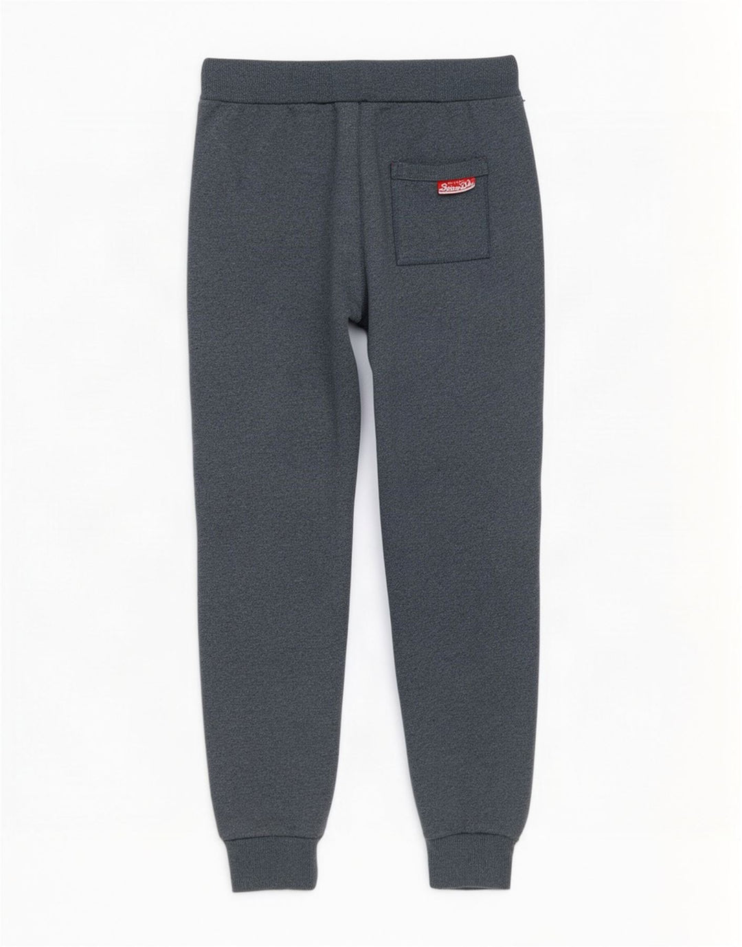 Superdry Mens Graphic Tracksuit Calças Joggers Médio Algodão Cinza