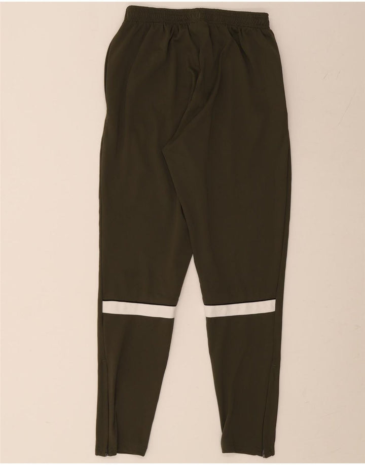 Calça Nike Masculina Dri Fit Treino Médio Cáqui Colourblock Poliéster