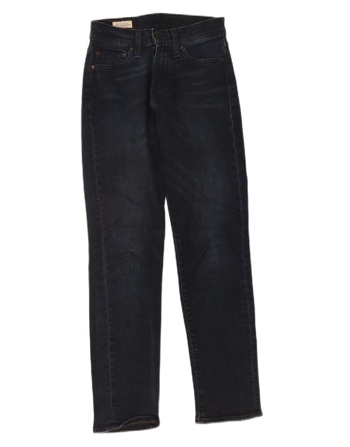 LEVI'S Feminino 511 Slim Jeans W27 L30 Azul Marinho Algodão